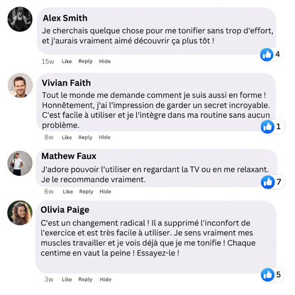 Neurotone : stimulateur NMES – l’équivalent de 3 000 abdominaux en 20 minutes.
