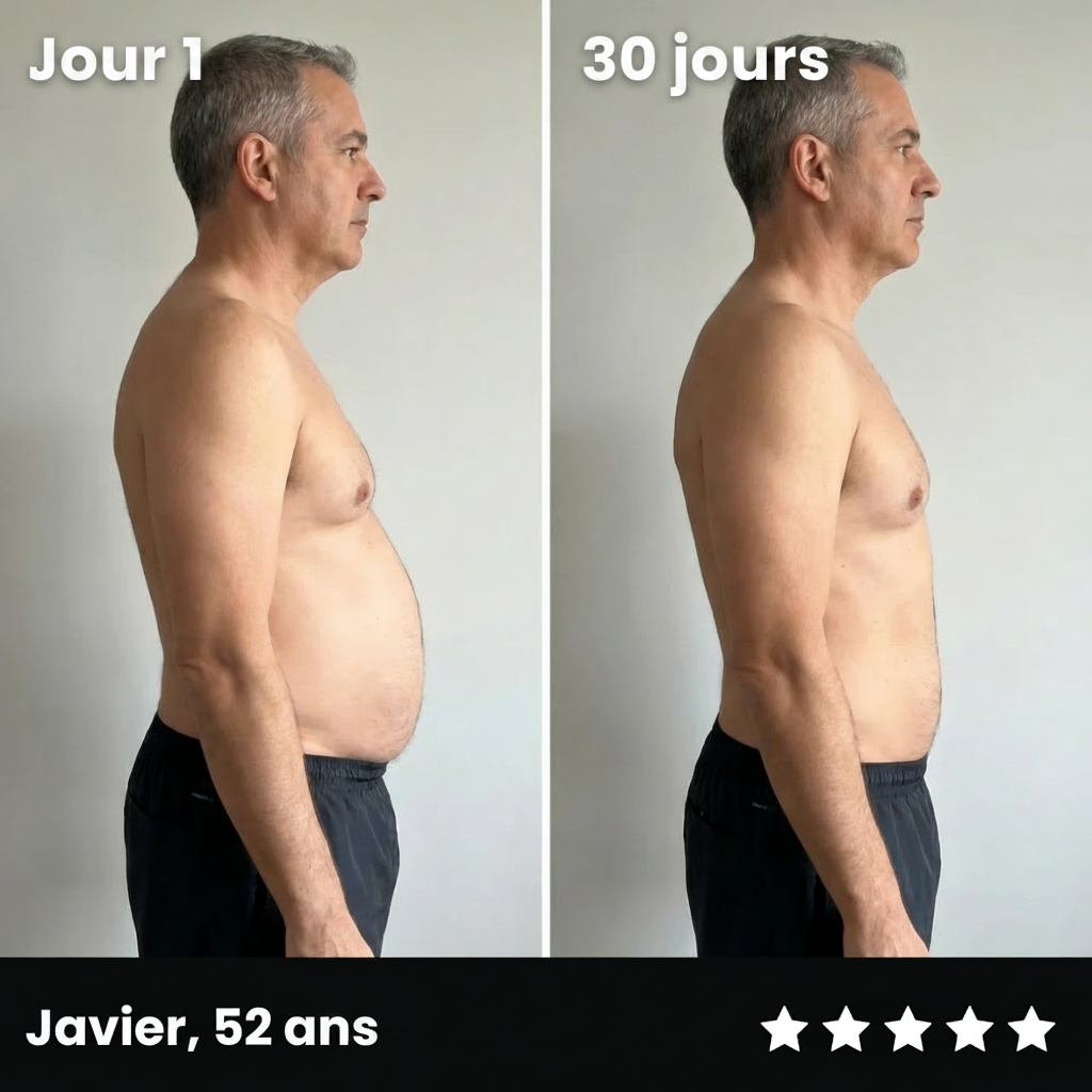 Neurotone : stimulateur NMES – l’équivalent de 3 000 abdominaux en 20 minutes.