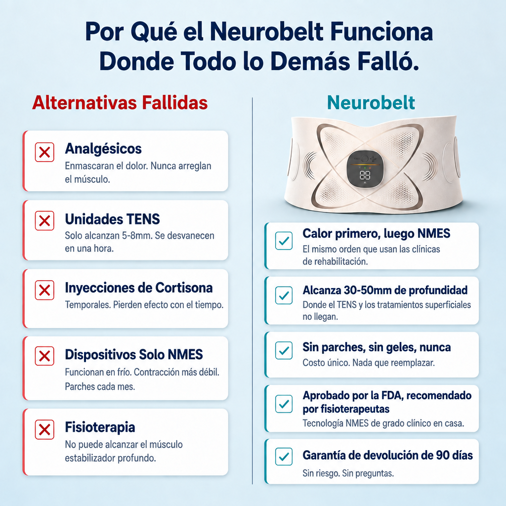 Por qué el Neurobelt funciona donde todo falló