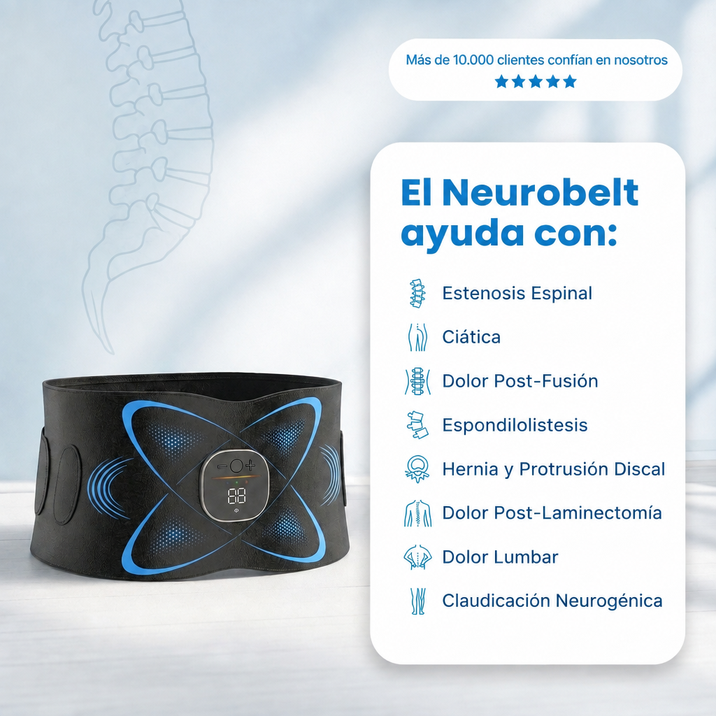 Neurobelt ayuda con estenosis espinal y ciática